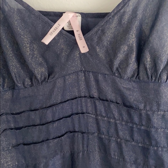 UO/Sparkle+Fade Silk Shimmer Dress - Picture 7 of 9